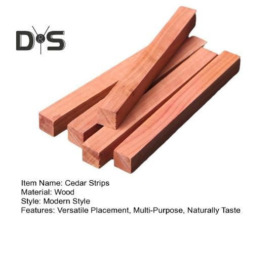 20Pcs Cedar Strips Clothes Storage Natural Scent Infuser Wardrobe Drawer Closet Aromatic Red Cedar Blocks