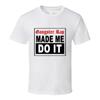 Gangster Rap Made Me Do It Hip Hop Music Gangsta Fan T Shirt