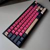 Original Red Samurai PBT Dye-Sublimated Keycaps: Cangjie, Arabic, Korean, German, French, Russian, Minority Languages