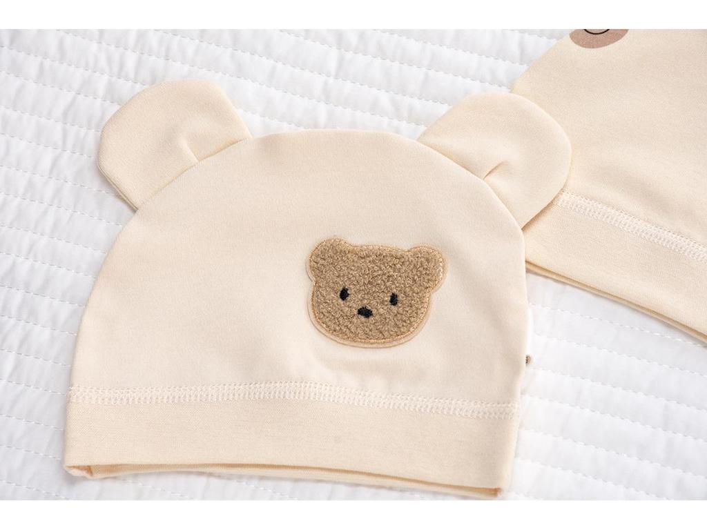 Chapeau sans os pour bébé nouveau-né 0-3 mois - Saison printemps et automne