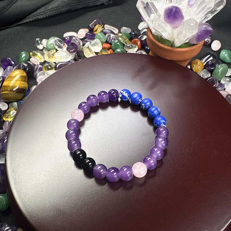 Simple Versatile Healing  Bracelets For Women Men  Natural Stone Beaded Stretch Bracelet Jewelry Accessories Gifts