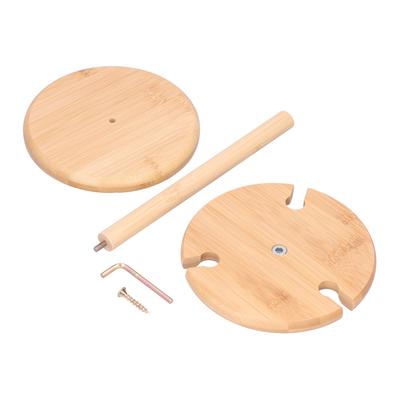 Wine Glass Cup Holder Bamboo Wood Goblet Wine Glass Hanging Drain Rack for Home Kitchen
