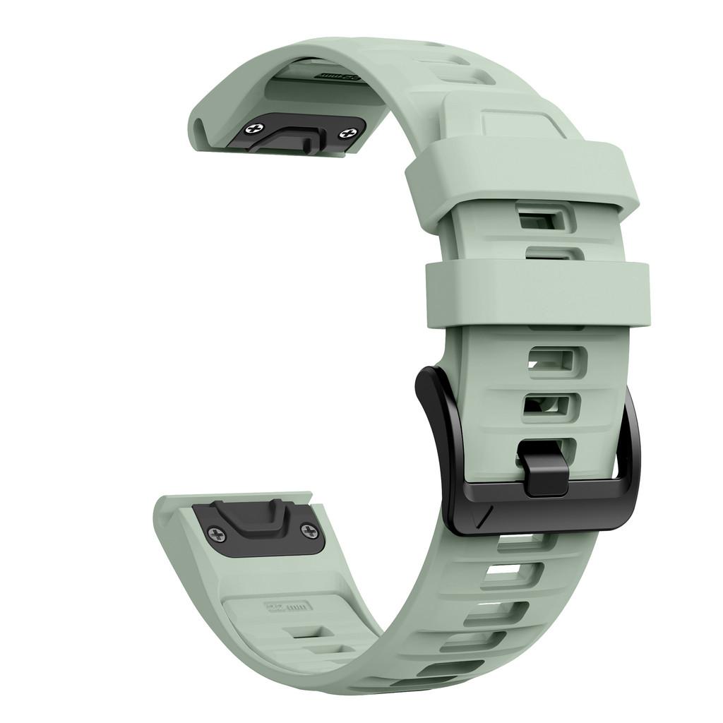 Quick Fit 22mm 26mm Silicone Strap for Garmin Fenix 8 51mm 47mm Fenix 7 7X 6 6X Pro/Epix Pro Gen 2/Fenix 5 5X Fenix 3 Band