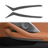 ABLZ-Car Interior Inner Door Armrest Handle Cover Trim Sticker In Carbon Fiber For BMW 8 Series G14 G15 G16 - Accessorie