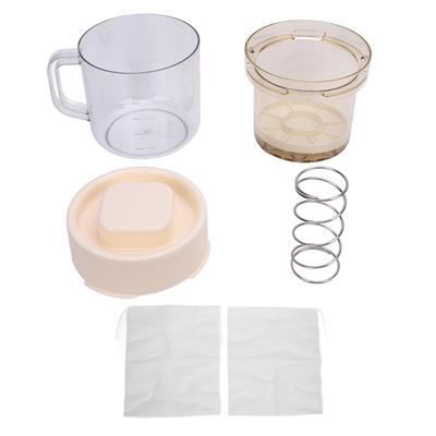 Yogurt Maker Filter with Fine Mesh Robust ABS Yogurt Filter Strainer with Lid for Home