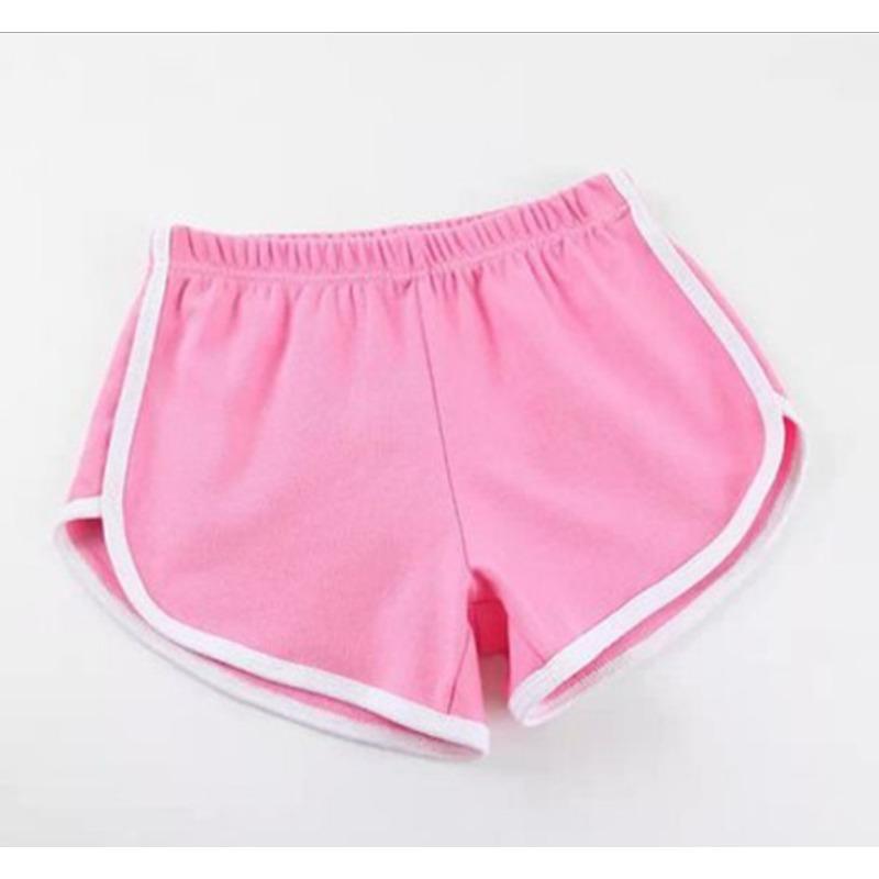 Sports Shorts Women's Home Casual Solid Color Yoga Beach Pants Candy Color Hot Pants