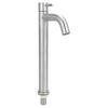 G1 2in Thread Stainless Steel Single Cold Sink Faucet Washbasin Water Tap for Bathroom Kitchen