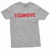 Men's Turkey Turkiye T-shirt Republic Tee Mens Shirt Flag Turkish Flag Tee