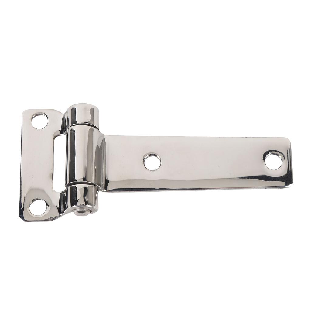 T Shape Door Hinge 304 Stainless Steel Smoother Operating High Load Capacity Hatch Hinge for RV Van Cabinet Yacht