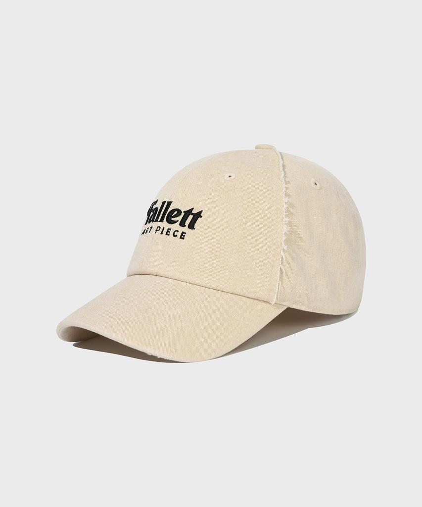 FALLETT Damaged Ball Cap Beige
