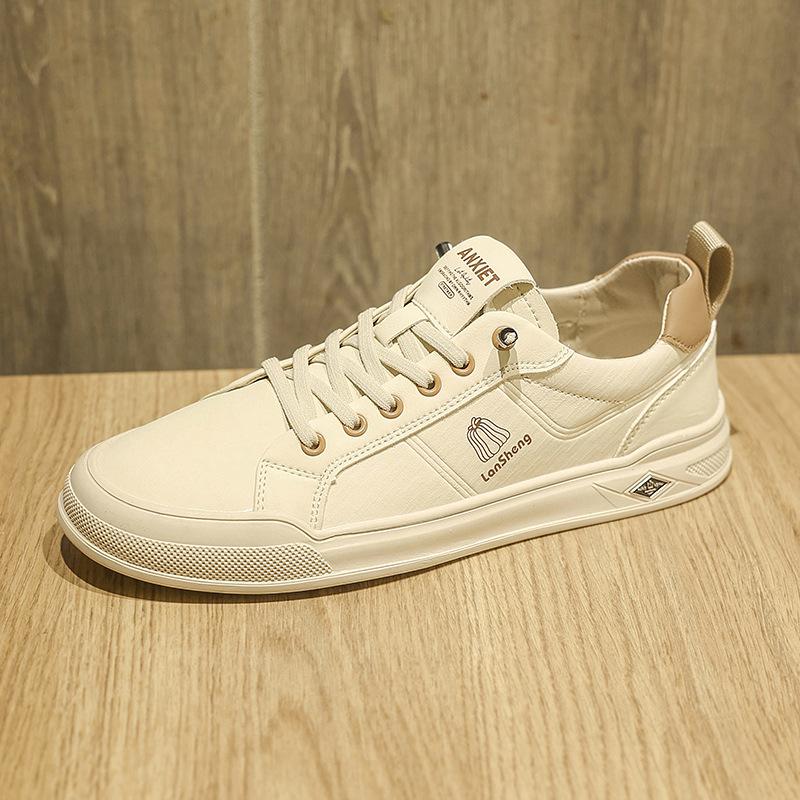 Leather New Autumn and Winter British Lazy Casual Board Shoes Niche Design Soft-soled Sports Trendy Shoes