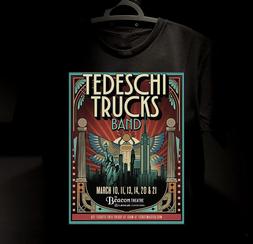 New Tedeschi Trucks Band Tour 2026 Reprint S-235XL T-Shirt S82115 XXXXL