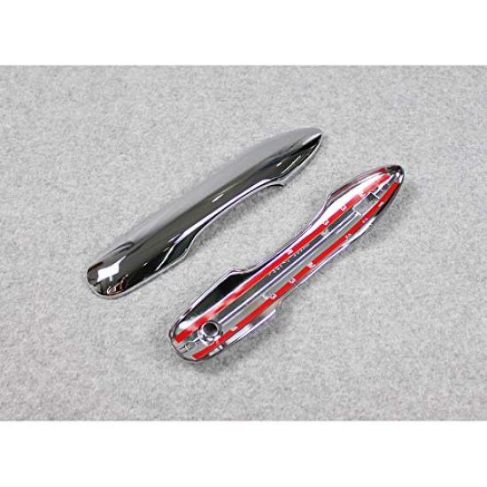 RUIQ Toyota Corolla Sport 210 Series and Later Outer Door Handle Specifically Designed for the Toyota Corolla (2018 Models) - Chrome-plated Covers,