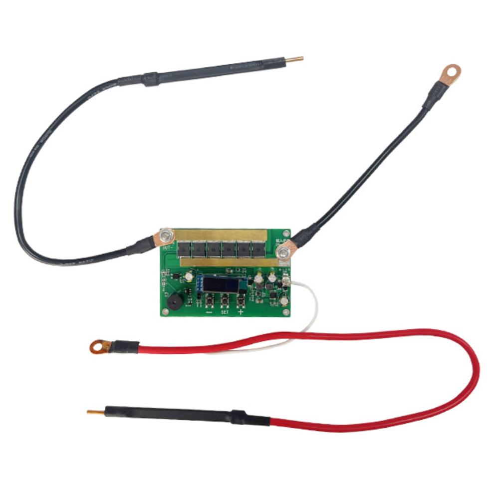 99 Gears 12V Spot Welder Module with Welding Pen DIY Min Spot Welding  Machine Kit 0.1-0.3mm Nickel for 18650 Lithium Battery