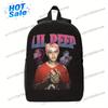 Lil Peep Backpack - Large Capacity High Quality School Bag With Artist Graphic Print, Laptop Backpack For Travel, College, Conce