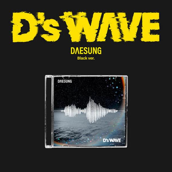 

(ЧОРНИЙ КОШТОВНИЙ ЗНАК ВЕРСІЇ.) DAESUNG (BIGBANG) [D S WAVE] ПЕРШИЙ МІНІ-АЛЬБОМ BLACK VER. (JEWEL VER.)