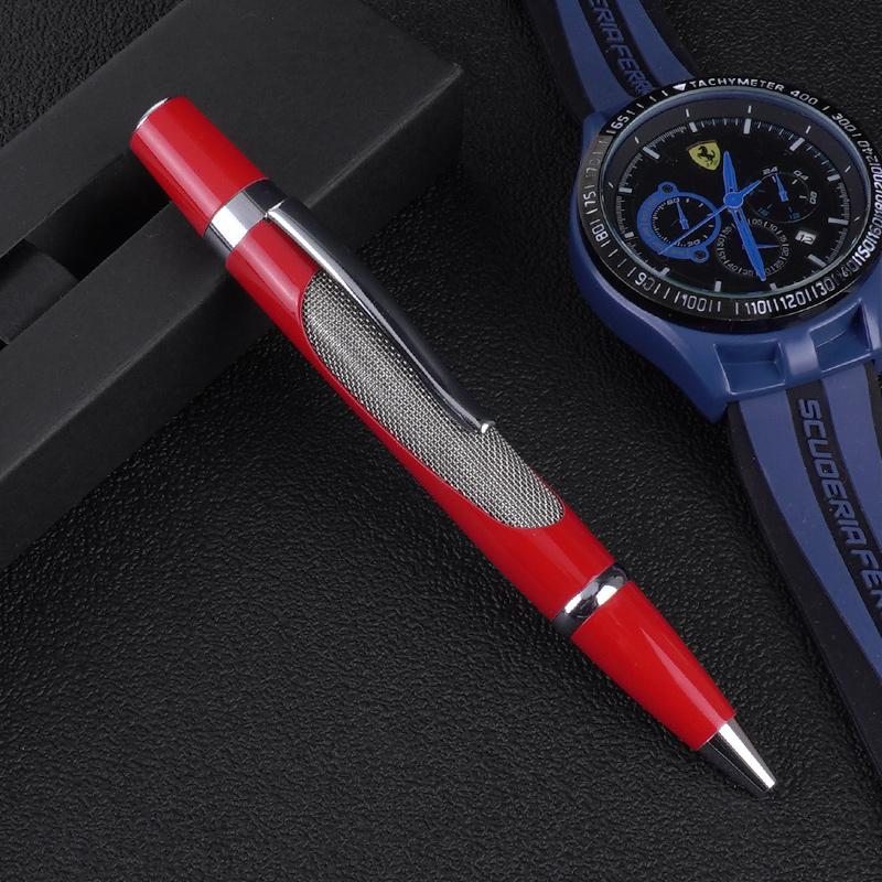 For Ferrari Roma 458 488 599 612 FF F12 Durable Metal Business Ballpoint Pen Quick-drying Office Signature Pen For friend Gift JG3