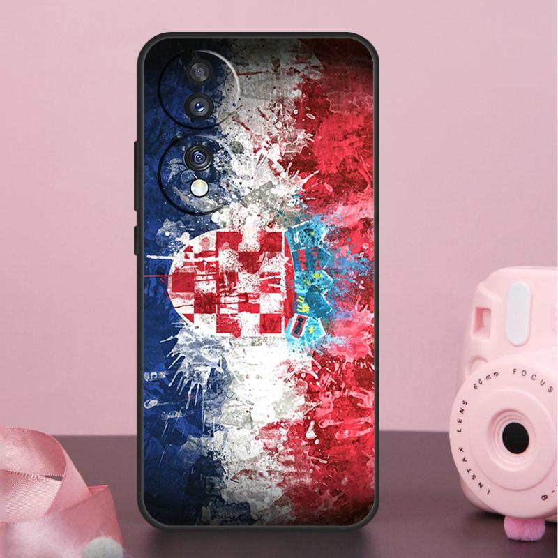 Croatia Flag Case For Honor Magic 7 5 6 8 Pro X9a X9b X9c X9d X8b X8c Win RT 50 70 90 200 400 Lite Cover