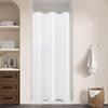 Natural Cream Linen Shower Curtain Country Boho Farmhouse Bathroom Decor Beige Shower Curtains for Bathroom Neutral Cloth