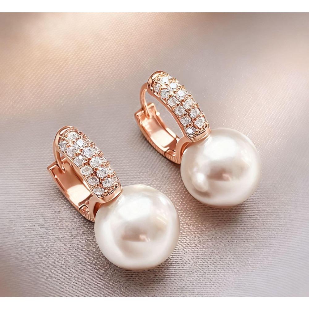 Xiaoxiangfeng Earrings Women'S Summer 20 Tide Pearl Sterling Silver Stud Earrings Temperament Earrings Ear Buckles Advanced Sense