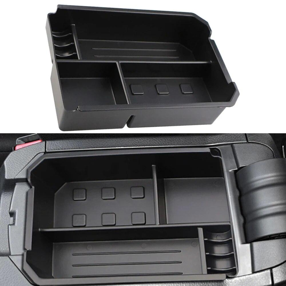 For Toyota RAV4 RAV 4 2013 -2015 ABS Car Armrest Storage Box Center Arm Rest Glove Box Tray Case Organizer Accessories