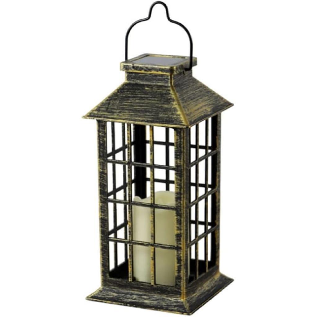 LED Solar Lantern Hanging Light Outdoor Yard Patio Garden Decor Lamp Landscape (#A)