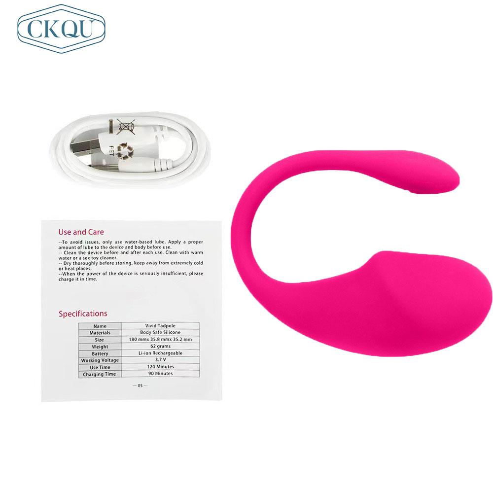 Wireless Bluetooth APP Vibrator - Remote Egg Clitoral & G-Spot Stimulator | Hands-Free Panty Vibrator for Women & Couples