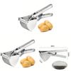 Stainless Steel Potato Masher With Multifunctional Design For Home Kitchen Use