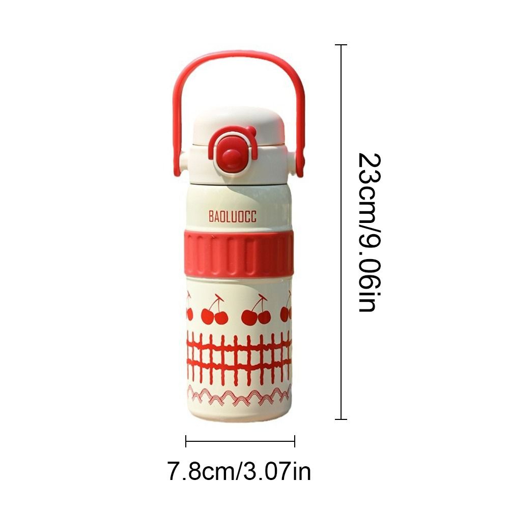 600ml Insulated Cup Large Capacity Vacuum Flasks New Thermal Mug  For Kids