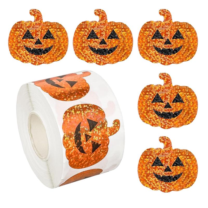 500Pcs Glittering Flower Sticker Party Gift Wrapping Label Sticker Children Reward Stickers Scrapbook Stationery