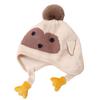 Infant Handmade Knit Cap With Soft Cotton Material For Breathable Winter Warmth