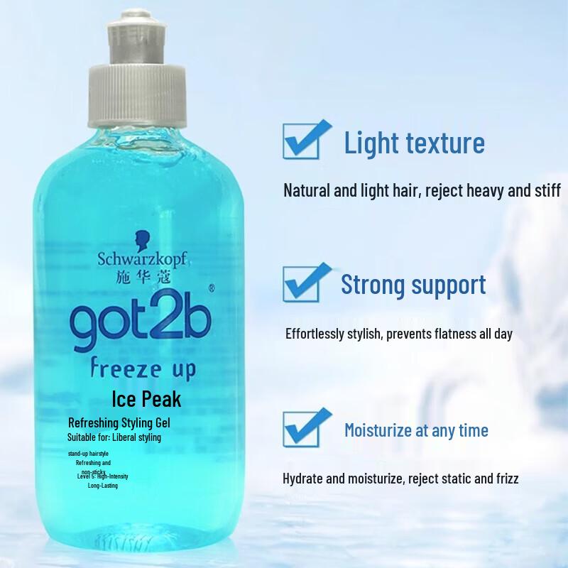 Schwarzkopf got2b Ice Peak Styling Gel