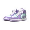 Air Jordan 1 Mid PS Purple Pulse Glacier Blue Kids Sneakers Arctic-Punch 640734-500