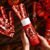 12Pcs/Set Cartoon Draw Lots Red Envelope Traditional Good Luck 2026 Horse Year Red Envelope Paper Chinese Style
