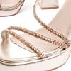 Sandalia De Tacón Para Mujer.  Montevita  Festsand5  88521
