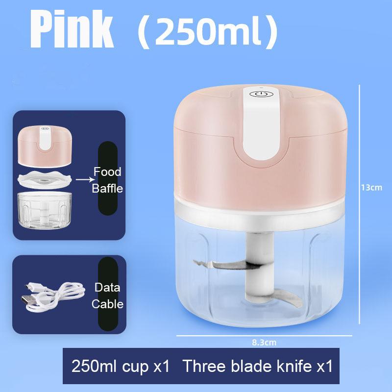 Kitchen Multi-Function Electric Garlic Press Home Use Meat Mincer Garlic Crusher & Press Garlic Vegetable Chopper Usb Charging