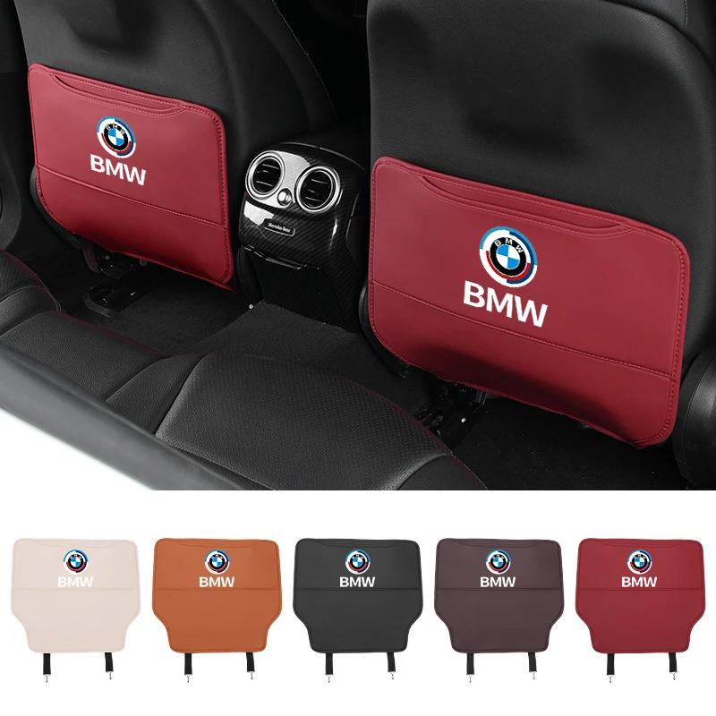 Car Sticker Hot 2025 Car Seat Back Anti Kick Pad Child Anti-Scratch Protective Mat For BMW X1 X3 X5 X6 X7 E84 E83 F25 M3 E90 E91