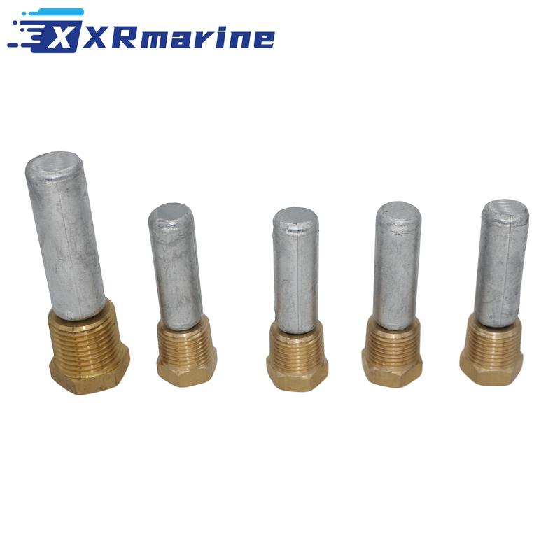 119773-92600 Pencil Anode Kitfor Yanmar 4LHA-HTE 6LP 6LY 6LPA-STP 6LPA-STZP Oil Cooler Zincs Marine Engine