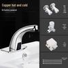 Smart Automatic Infrared Dual-Temperature Faucet for Hands-Free Washing