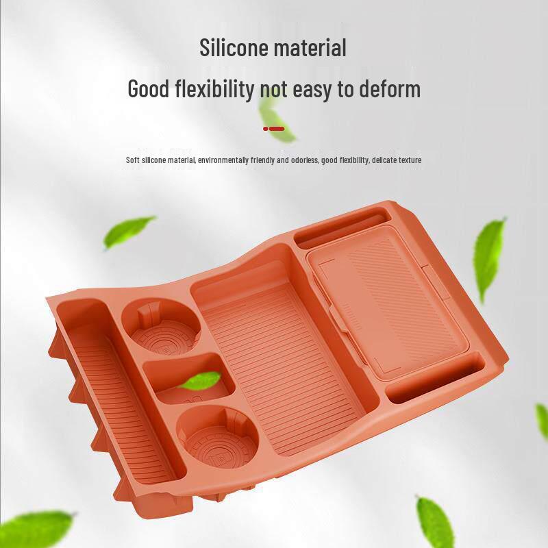 Multi-Functional Silicone Console Storage Box for Changan Qiyuan Q07 Interior