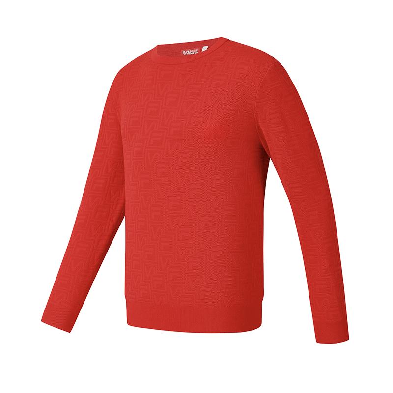 

FILA Golf Series Simple Fashionable Personalized Trendy Classic Sports Casual Versatile Comfortable Pullover Round Neck Knitted Sweater A11M615408FRD XL