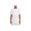 T Shirts Men's White Crew Neck Moderate Straight Fit DX1082-100