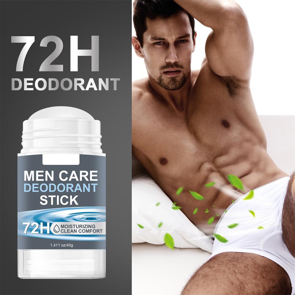 Herrenpflege Antiperspirant Stick, Feuchtigkeitsspendend, Sauber und Komfortabel, Reduziert Reibung im Schrittbereich, Langanhaltende Frische