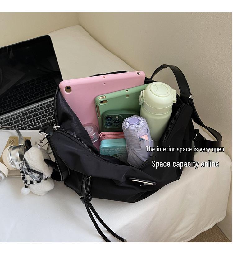 Szykowna Torba na Ramię Crossbody: Wysokiej jakości, Jednolity kolor, Wszechstronny, Duża pojemność