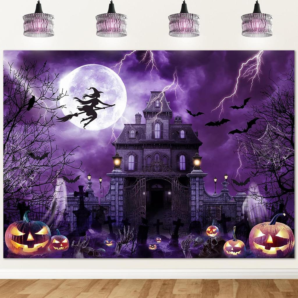 Tapestry Halloween Dekoracja Ściany Tło Domu Wisząca Tkanina Salon Pokój Tapestry Drukowanie Cyfrowe 3D Tapestry Imprezowe