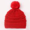 Newborn Hats Big Bow Baby Cap Cotton Cute Hat Newborn  Infant Boys Hats Textured Knit Caps 0-24 Months