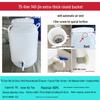 Hanyou 75L Eco-Enzym Fermentatie Plastic Emmer