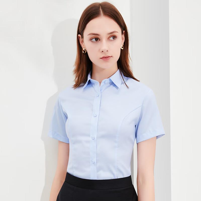 

Fengxun Women s Short Sleeve Professional Work Shirt 35
