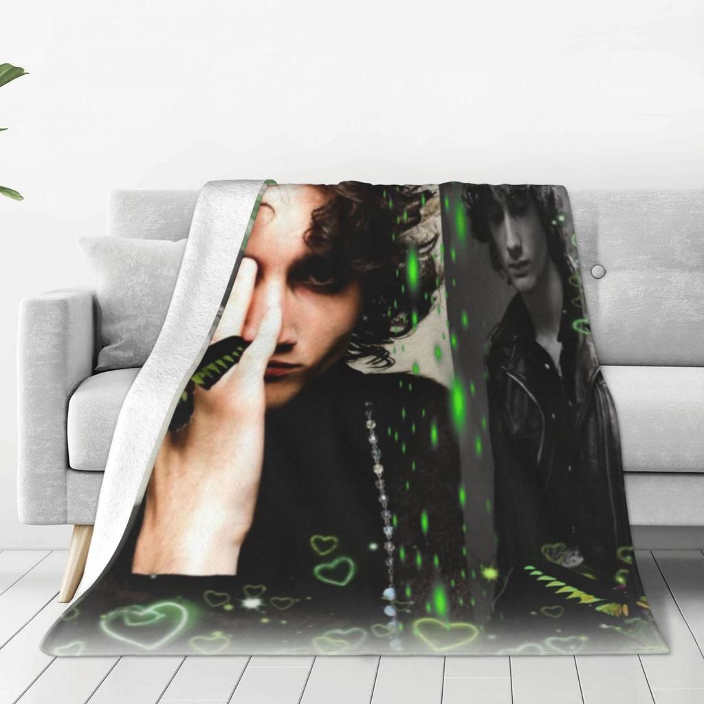 Custom Sombr Blanket Warm Fleece Soft Flannel American Singer Throw Blankets For Bed Sofa Office Autumn