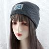 Street wear Solid Colors Knitting Beanie Women Skullies Hat Fashion Design Korean Style Hat